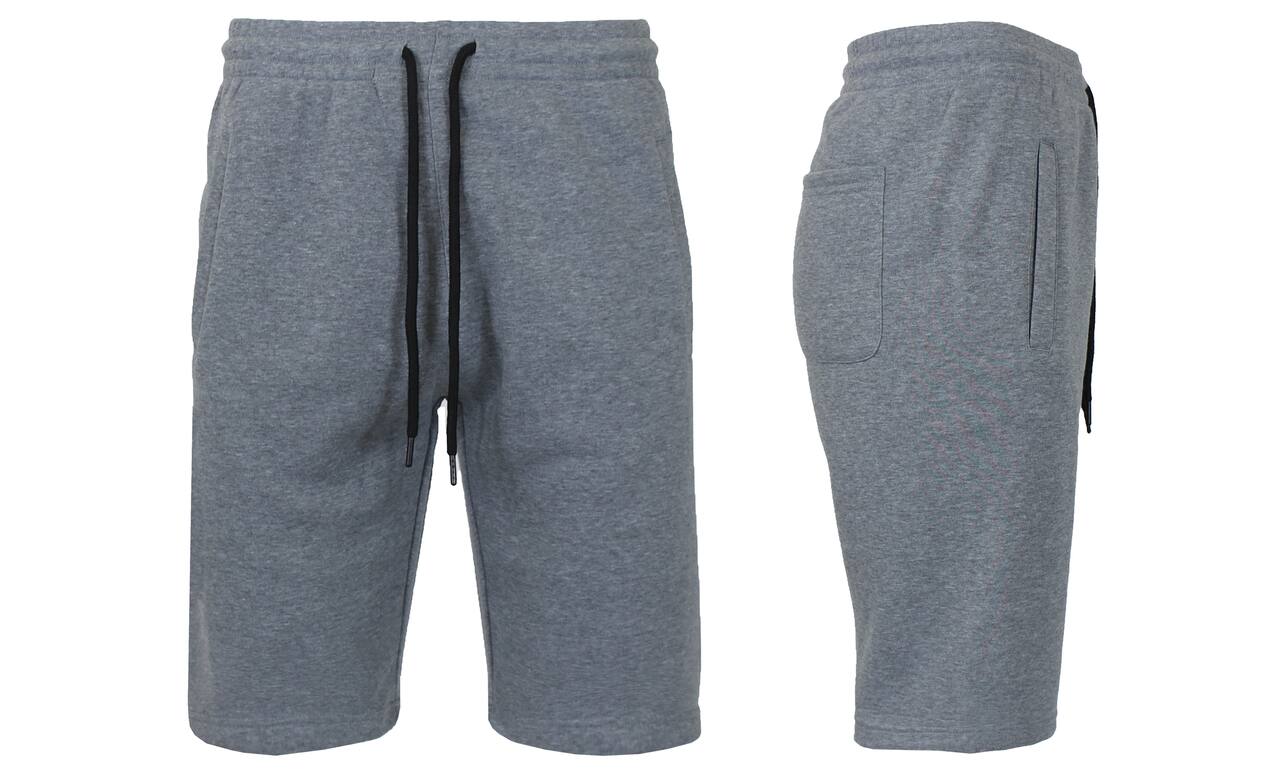 Galaxy By Harvic Men's Classic Jogger Lounge Shorts